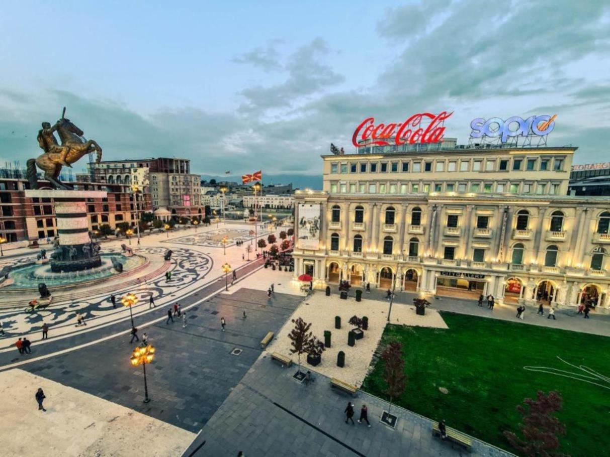 Apartment Skopje Square Dış mekan fotoğraf