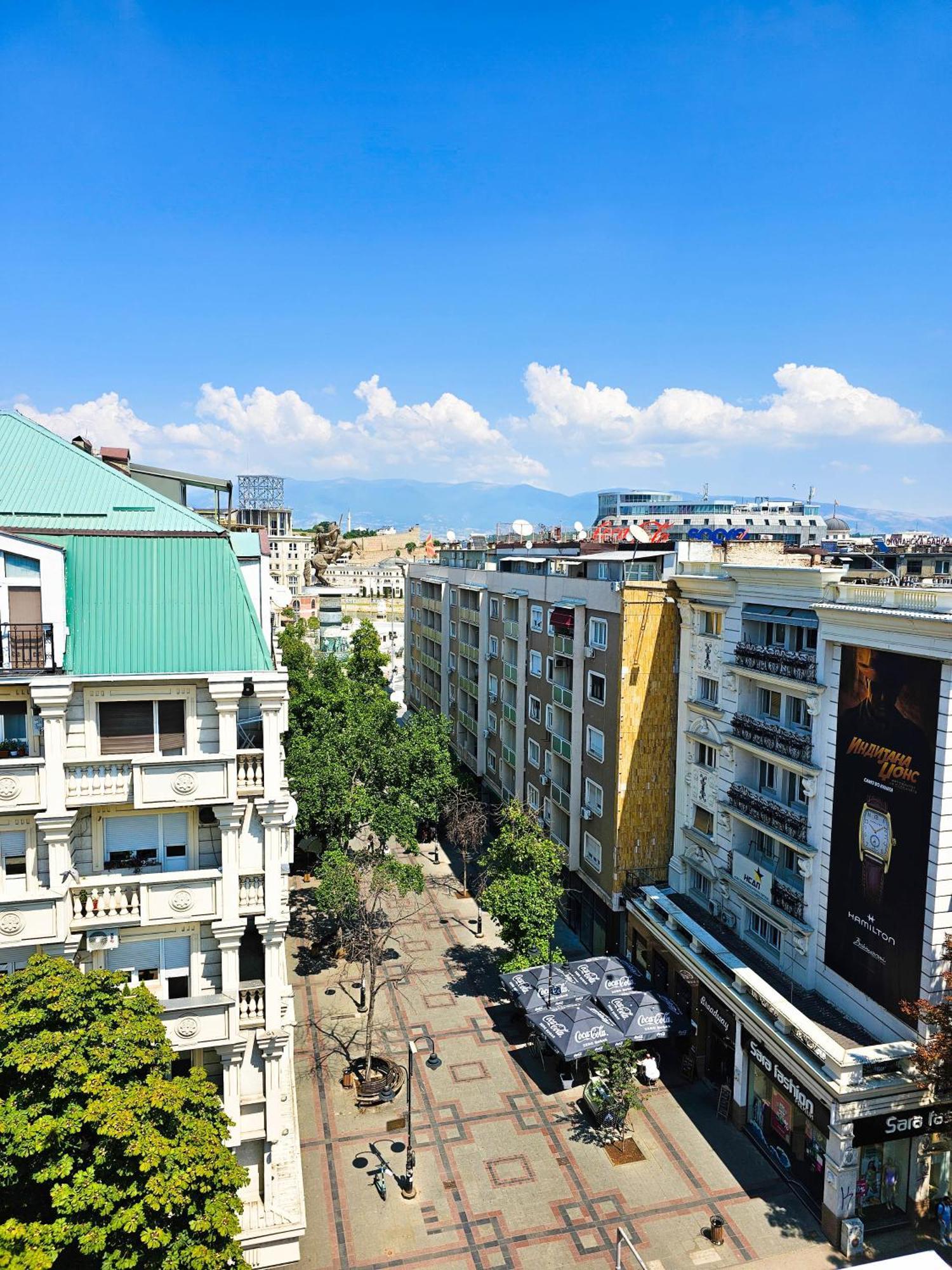 Apartment Skopje Square Dış mekan fotoğraf