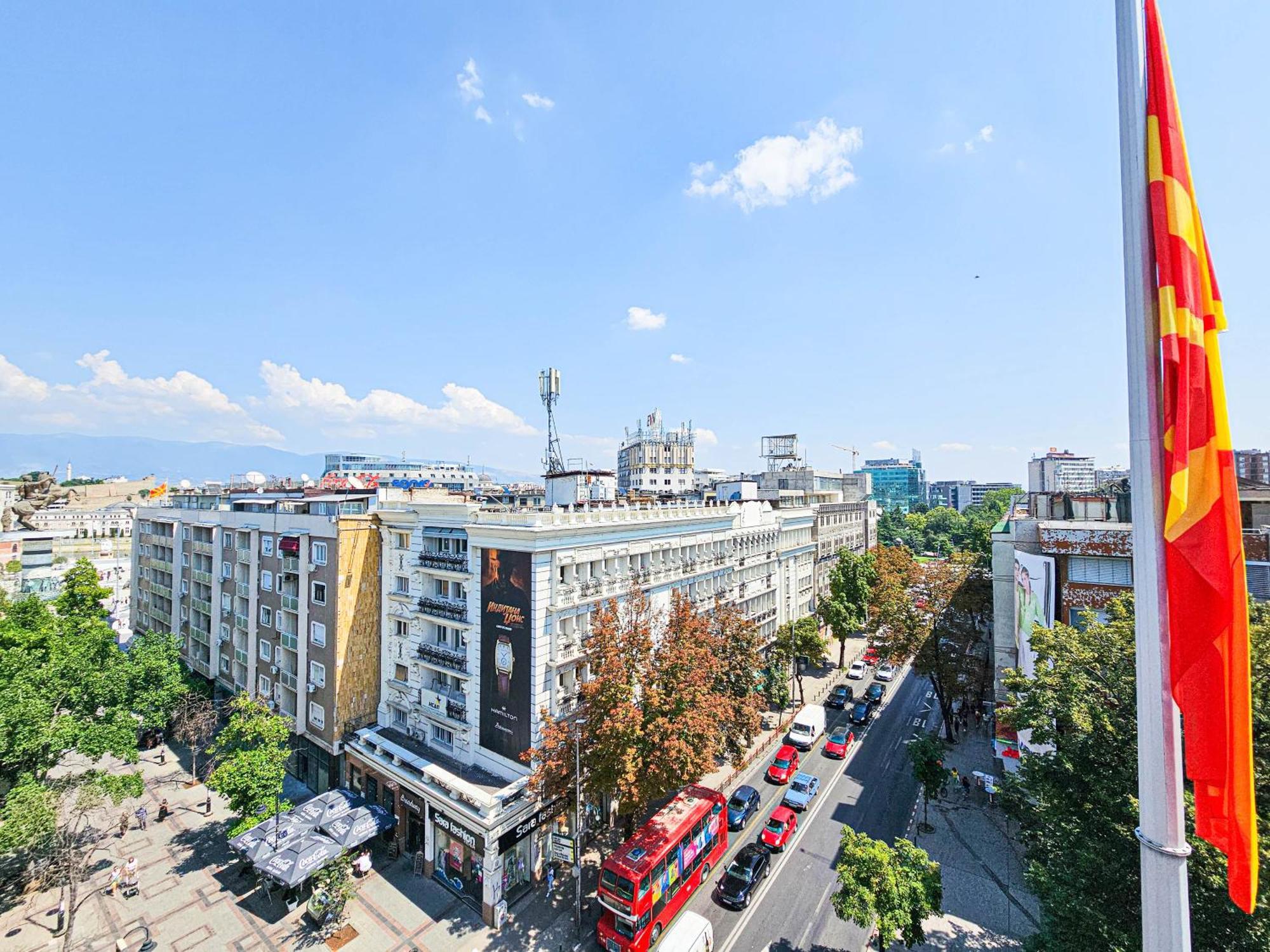 Apartment Skopje Square Dış mekan fotoğraf