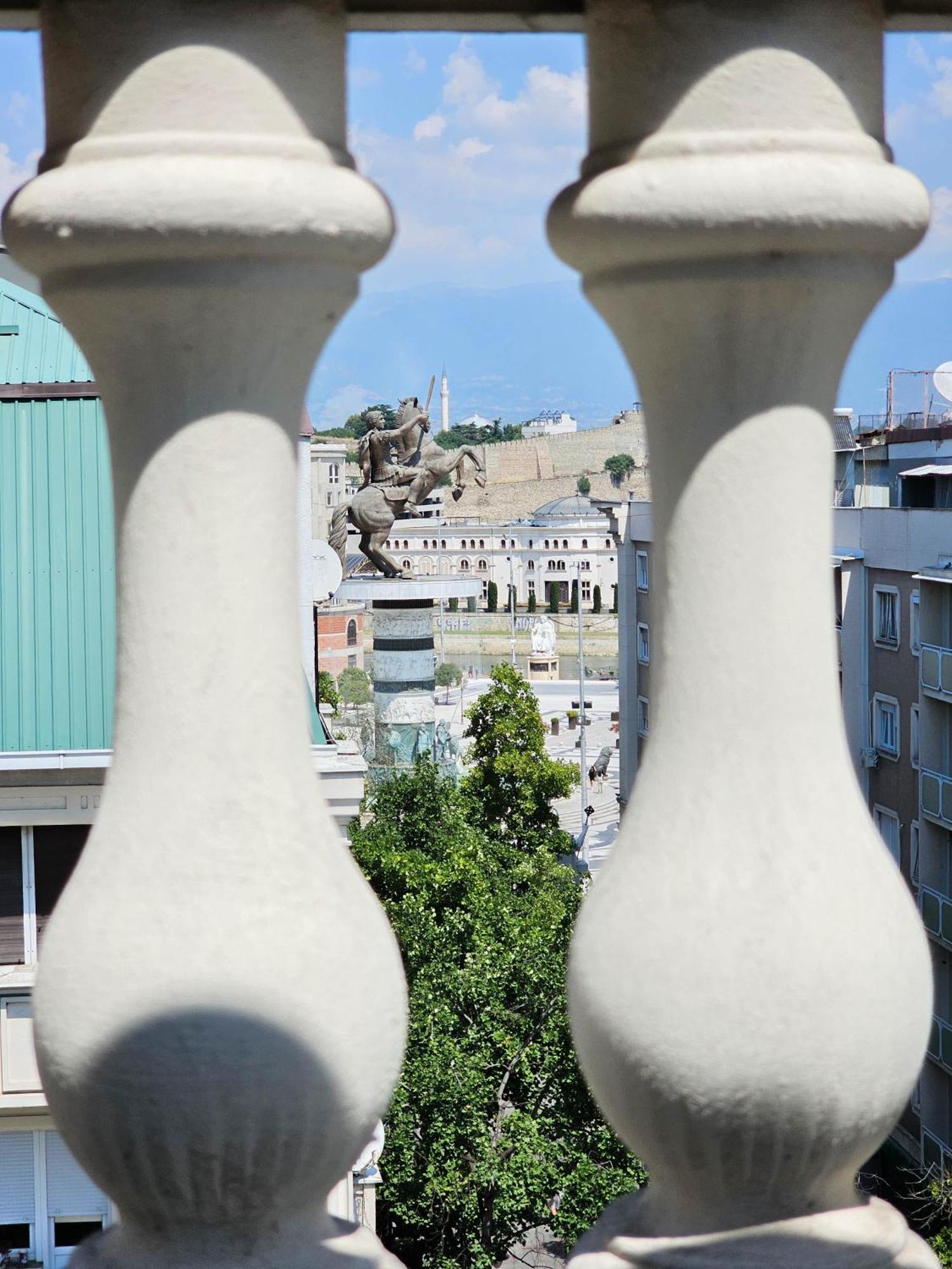 Apartment Skopje Square Dış mekan fotoğraf
