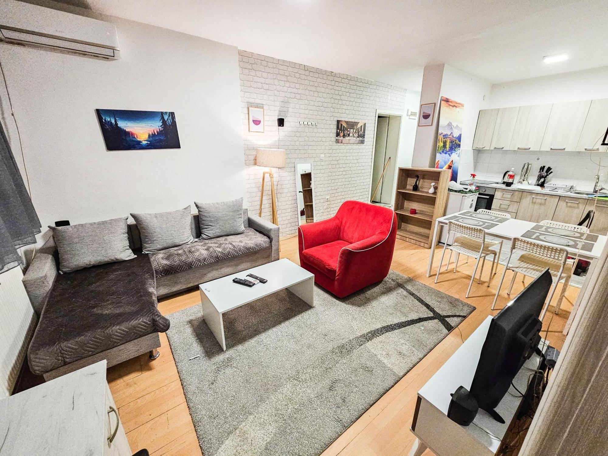Apartment Skopje Square Dış mekan fotoğraf