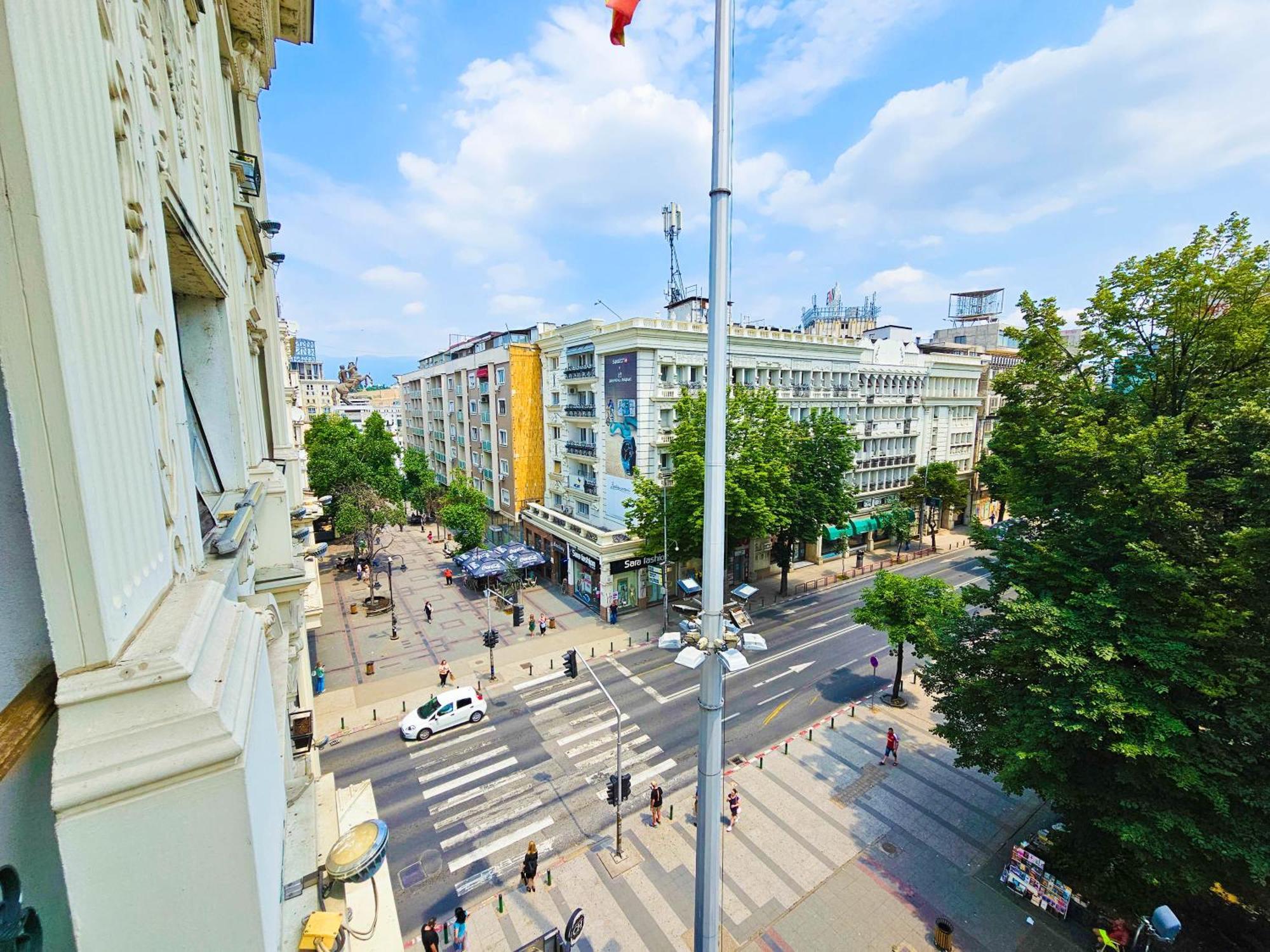 Apartment Skopje Square Dış mekan fotoğraf